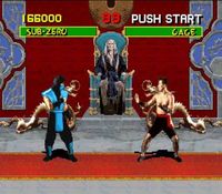 Mortal Kombat sur Nintendo Super Nes